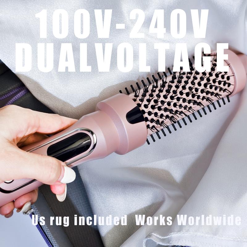 Lonic Blowout Brush with LED Display – 4 Heat Settings for Fast, Smooth Styling