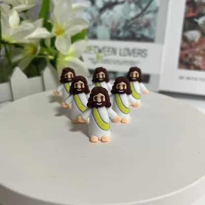 ✝️Mini Jesus Figurine – Faith Decor for Home & Car, Inspirational Christian Gift