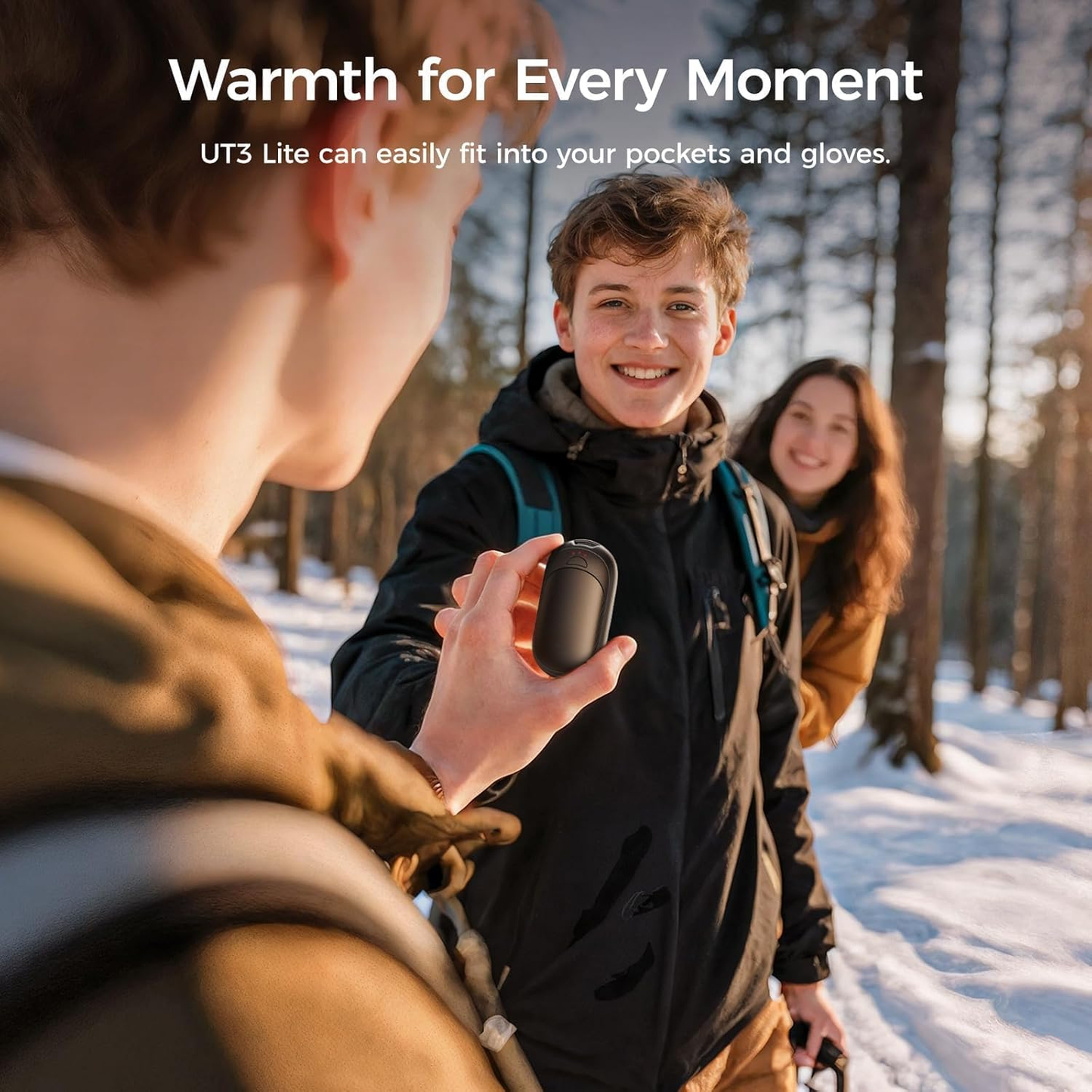 🔥2-in-1 Magnetic Rechargeable Hand Warmers – Electric Pocket Heater, 3 Heat Settings,Winter Essential