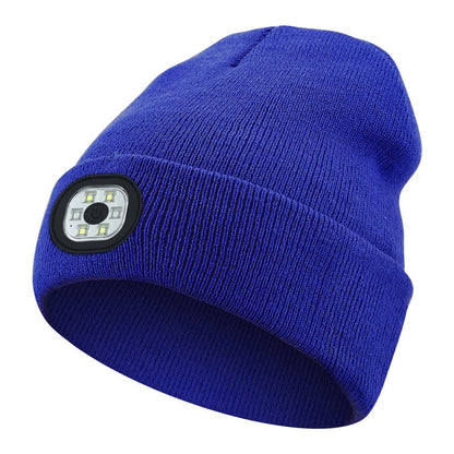 🎄LED Bluetooth Beanie Hat – Wireless Music Knit Cap with Light