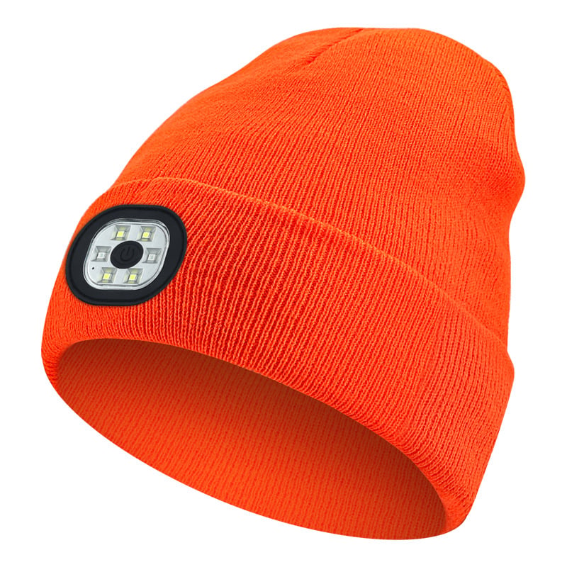 🎄LED Bluetooth Beanie Hat – Wireless Music Knit Cap with Light