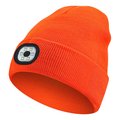 🎄LED Bluetooth Beanie Hat – Wireless Music Knit Cap with Light