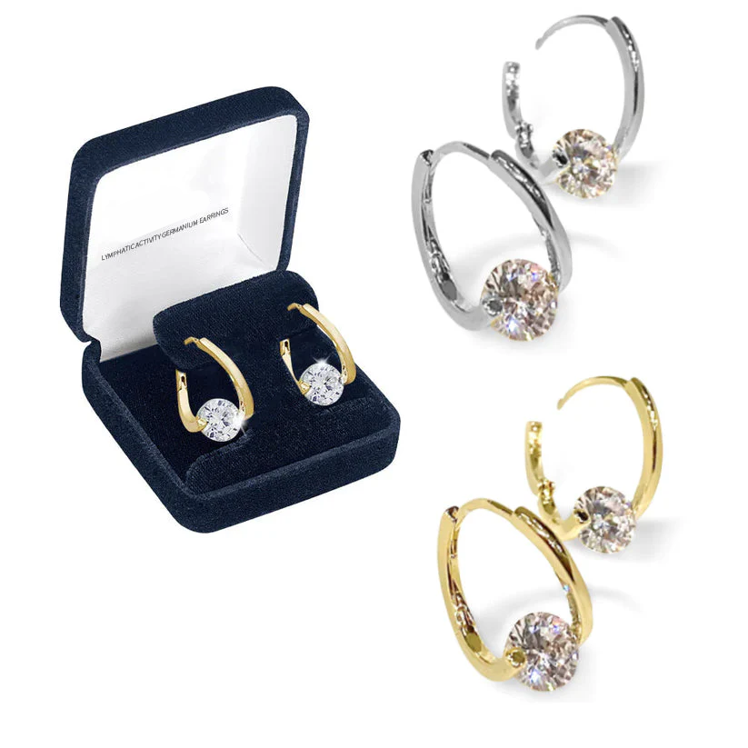 (🔥LAST DAY SALE - 66% OFF) Lymphvity MagneTherapy Germanium Earrings – Revitalize Your Well-being! 💎