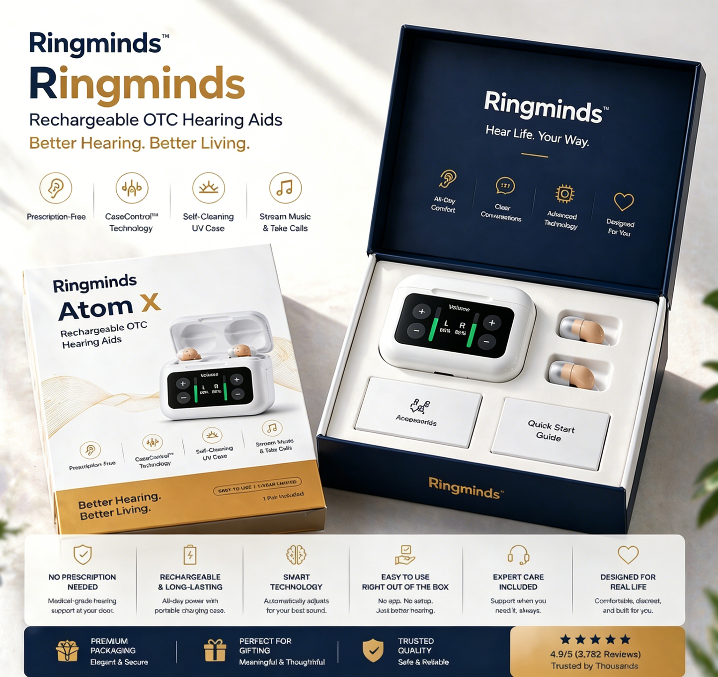 🔥 Today Only! Ringminds™ Atom X Smart Hearing Aids — Hear Clearly, Feel Confident Again 💖