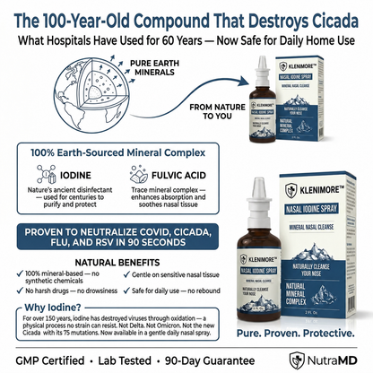 KLENIMORE™Nasomin Nasal Iodine Spray