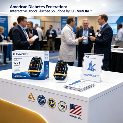 🔥Final 1 Hours : Only Limited Stock Left🏆KLENIMORE™ Non-Invasive Blood Glucose Meter 99.9% Accuracy （Mayo Clinic Recommended）