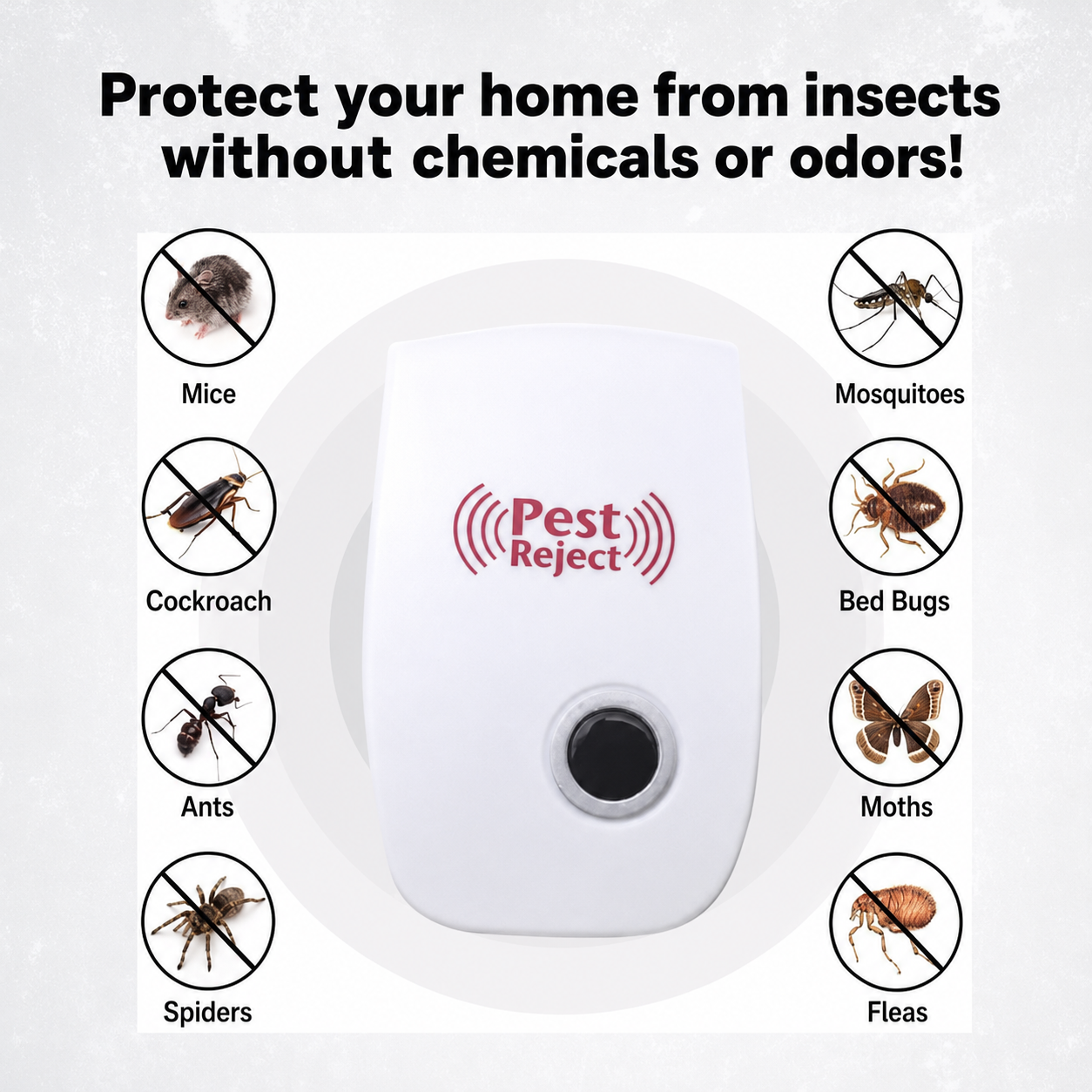PEST REPELLER| Repelente Ultrasonico De Plagas Potente