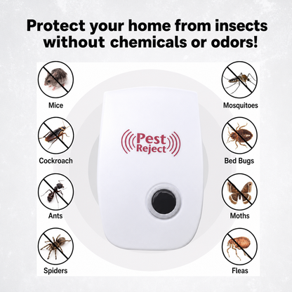 PEST REPELLER| Repelente Ultrasonico De Plagas Potente