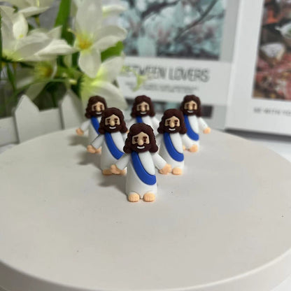 ✝️Mini Jesus Figurine – Faith Decor for Home & Car, Inspirational Christian Gift