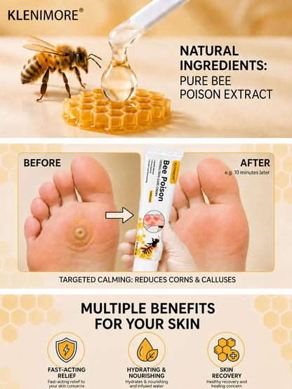 KLENIMORE-Smooth Step Bee Poison Foot Renewal Cream