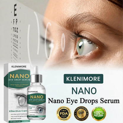 Reclaim Your Crystal-Clear Vision with KLENIMORE™ NANO Eye Drops