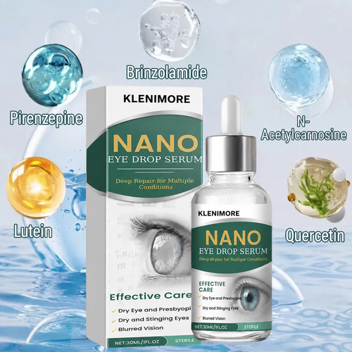 Reclaim Your Crystal-Clear Vision with KLENIMORE™ NANO Eye Drops