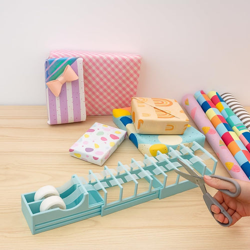 Viral Desktop Tape Dispenser – Fast Gift Wrapping & Craft Tool