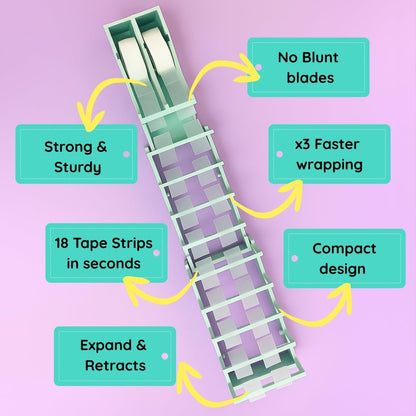 Viral Desktop Tape Dispenser – Fast Gift Wrapping & Craft Tool