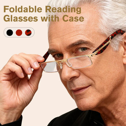 🔥 -Foldable Anti-Blue Light Reading Glasses with Case
