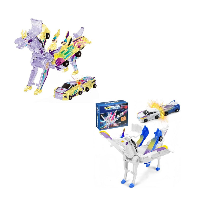 Magnetic Dinosaur Car Toy – 2-in-1 Automatic Transforming Vehicle🚗
