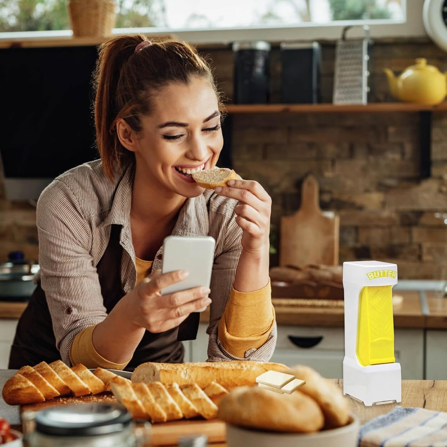 🧈Handy Butter Cutter – Stainless Steel Blade, Easy Slice & Spread