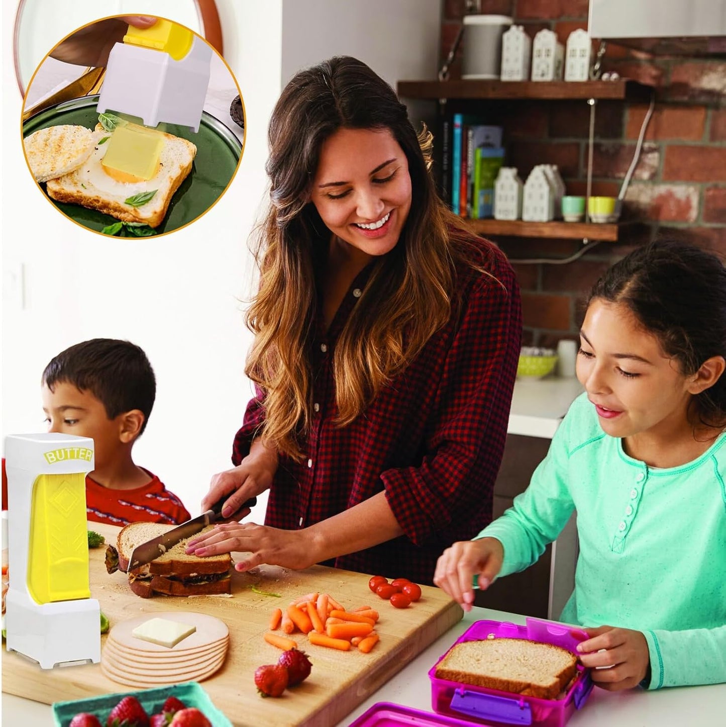 🧈Handy Butter Cutter – Stainless Steel Blade, Easy Slice & Spread