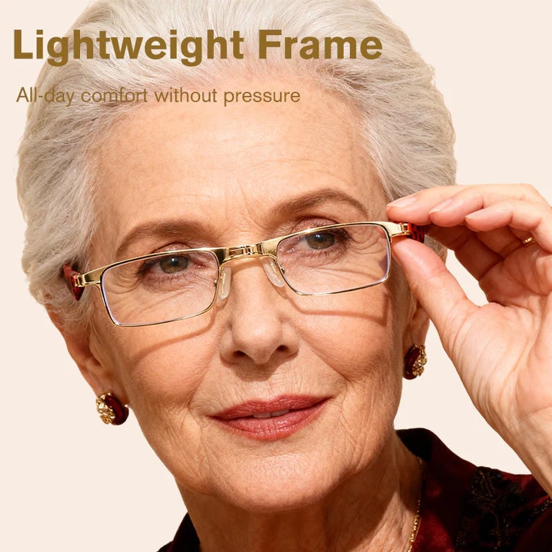 🔥 -Foldable Anti-Blue Light Reading Glasses with Case