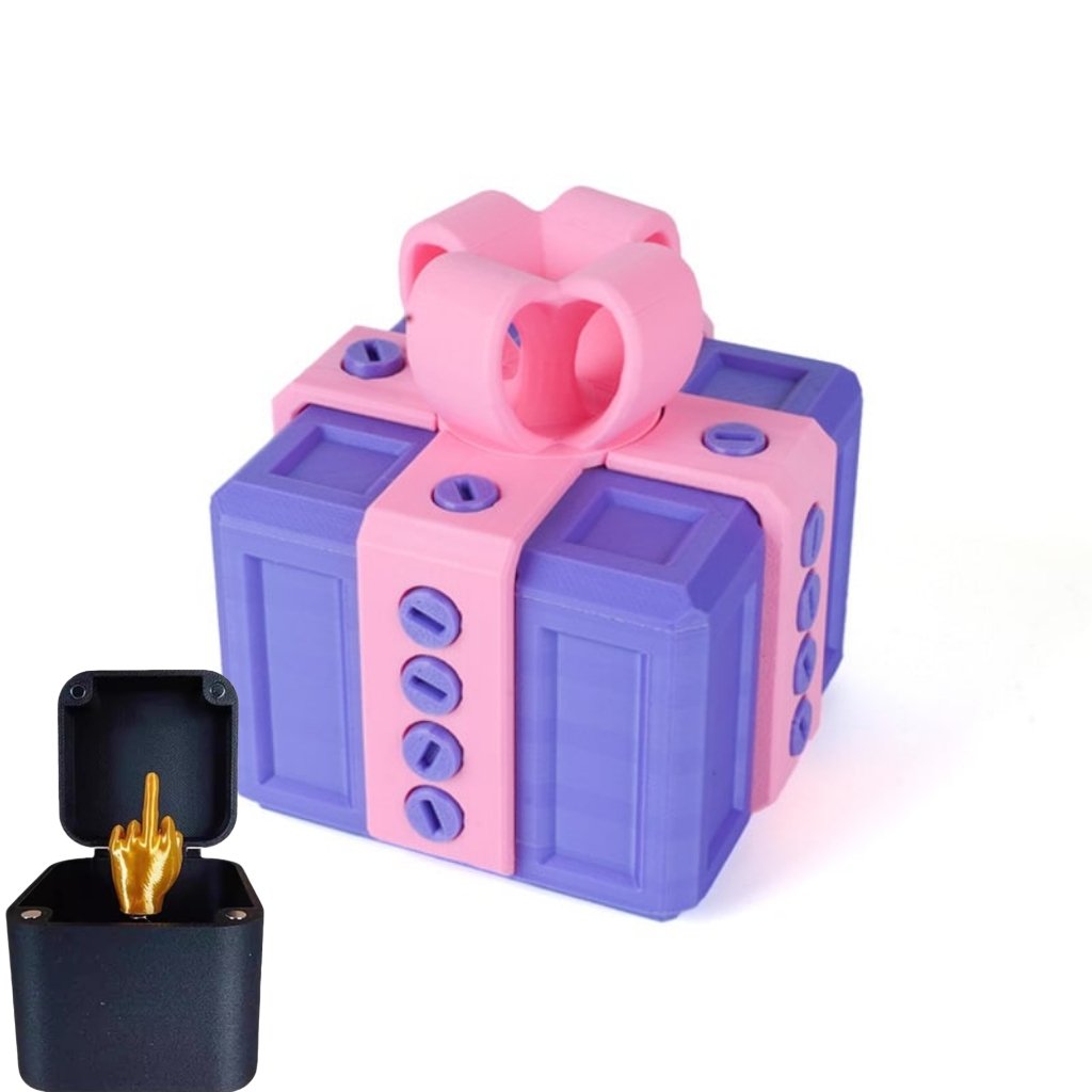 🎁The Prank Box – Funny Screw Challenge Toy with Hidden Middle Finger🤪🖕Surprise Gift