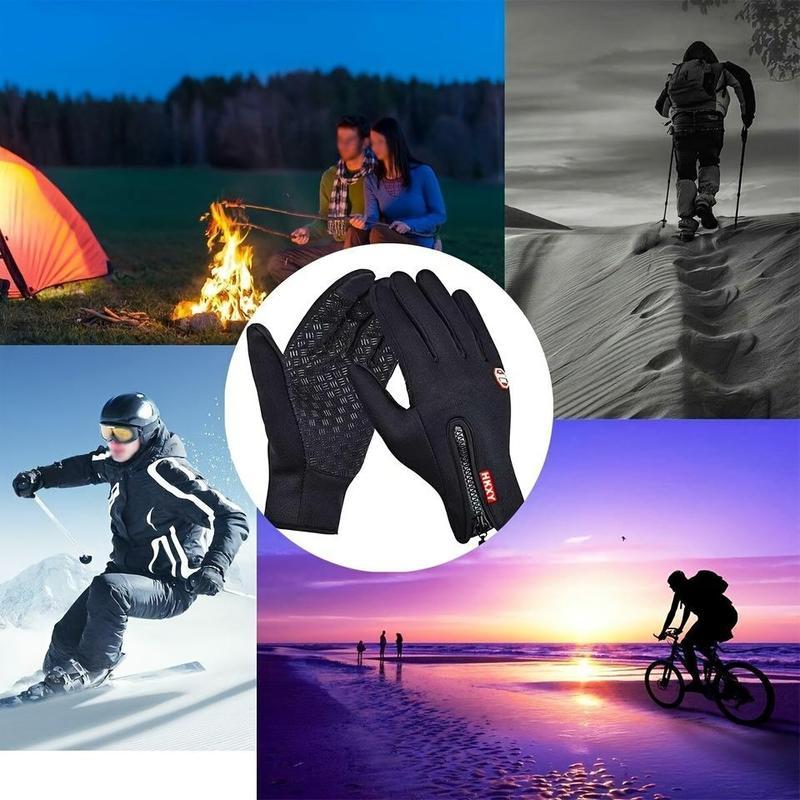 🔥Warm Outdoor Gloves – Windproof Touchscreen Full-Finger Gloves for Winter Activities