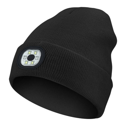 🎄LED Bluetooth Beanie Hat – Wireless Music Knit Cap with Light