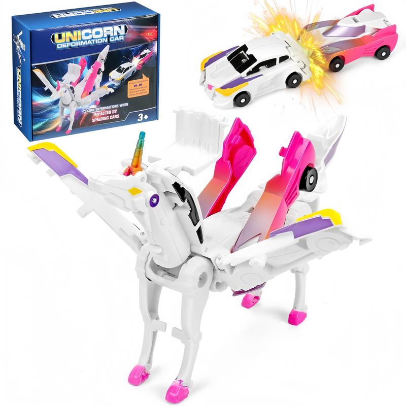 Magnetic Dinosaur Car Toy – 2-in-1 Automatic Transforming Vehicle🚗