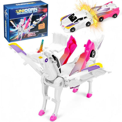 Magnetic Dinosaur Car Toy – 2-in-1 Automatic Transforming Vehicle🚗