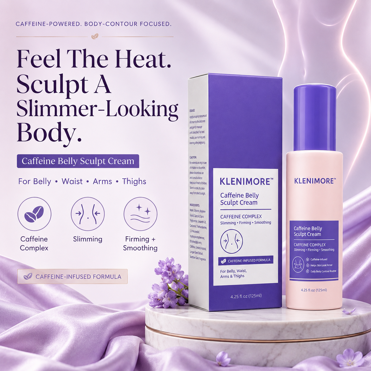 The Warming Body Slimming Cream Made For Stubborn Fat-Looking Areas