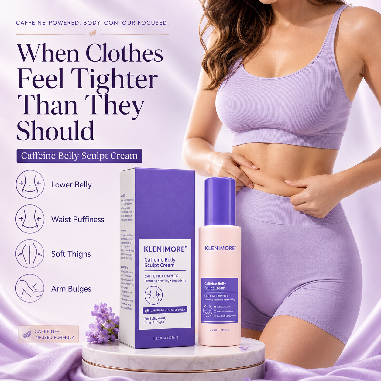The Warming Body Slimming Cream Made For Stubborn Fat-Looking Areas