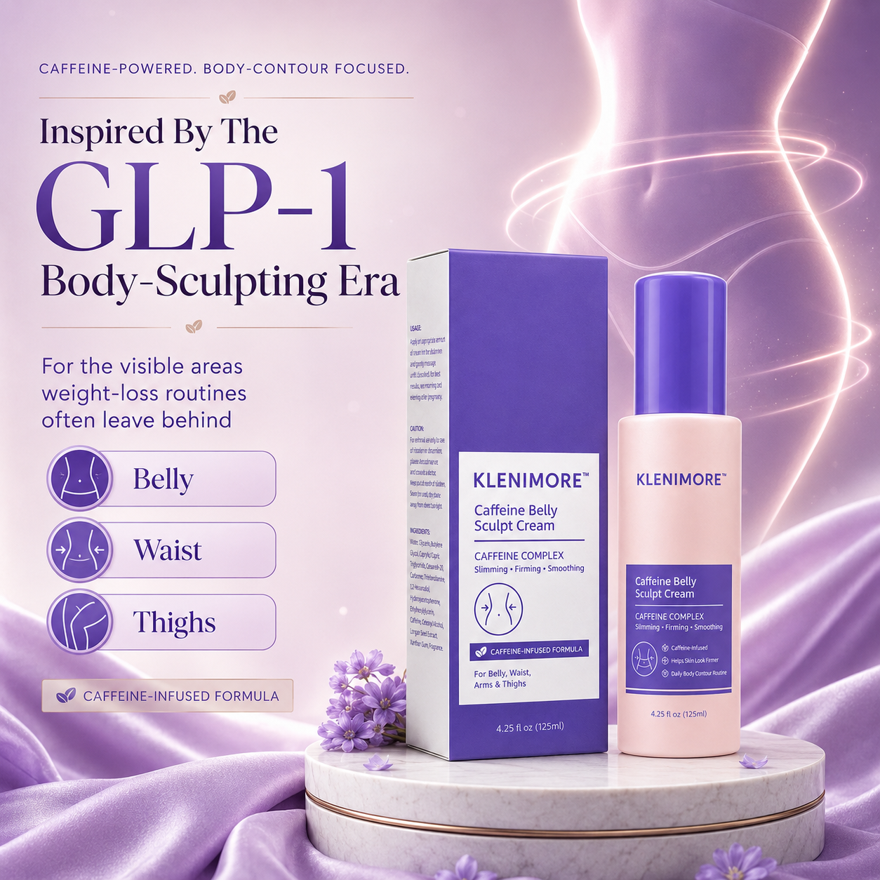 The Warming Body Slimming Cream Made For Stubborn Fat-Looking Areas