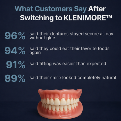 2026🏆✨LAST DAY SALE 70% OFF🔥 Newly upgraded second-generation KLENIMORE™ complete dentures