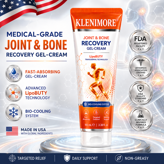 ⚕️KLENIMORE® Professional Joint & Bone Recovery Cream👨‍⚕️ Harnessing Nano-Peptide Tech to Heal Bones and Relieve Pain.