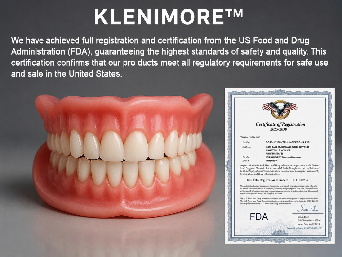 💖 🦷 KLENIMORE™ Custom-Fit Dentures ⏰ ENDS TODAY   70% OFF | Smile with Confidence