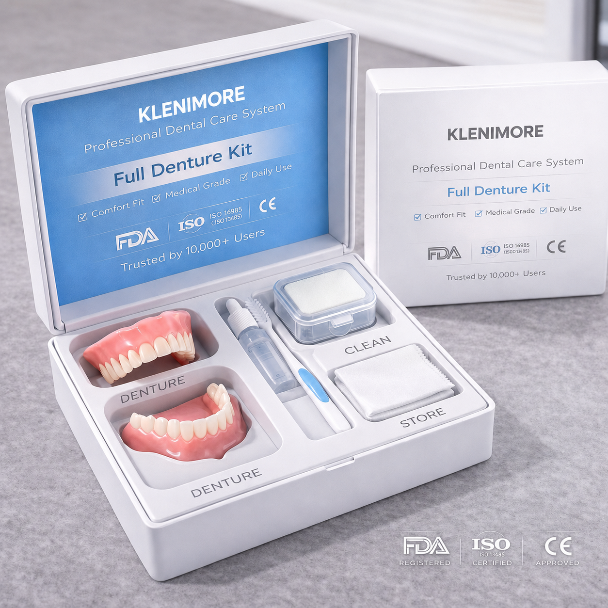 💖 🦷 KLENIMORE™ Custom-Fit Dentures ⏰ ENDS TODAY   70% OFF | Smile with Confidence