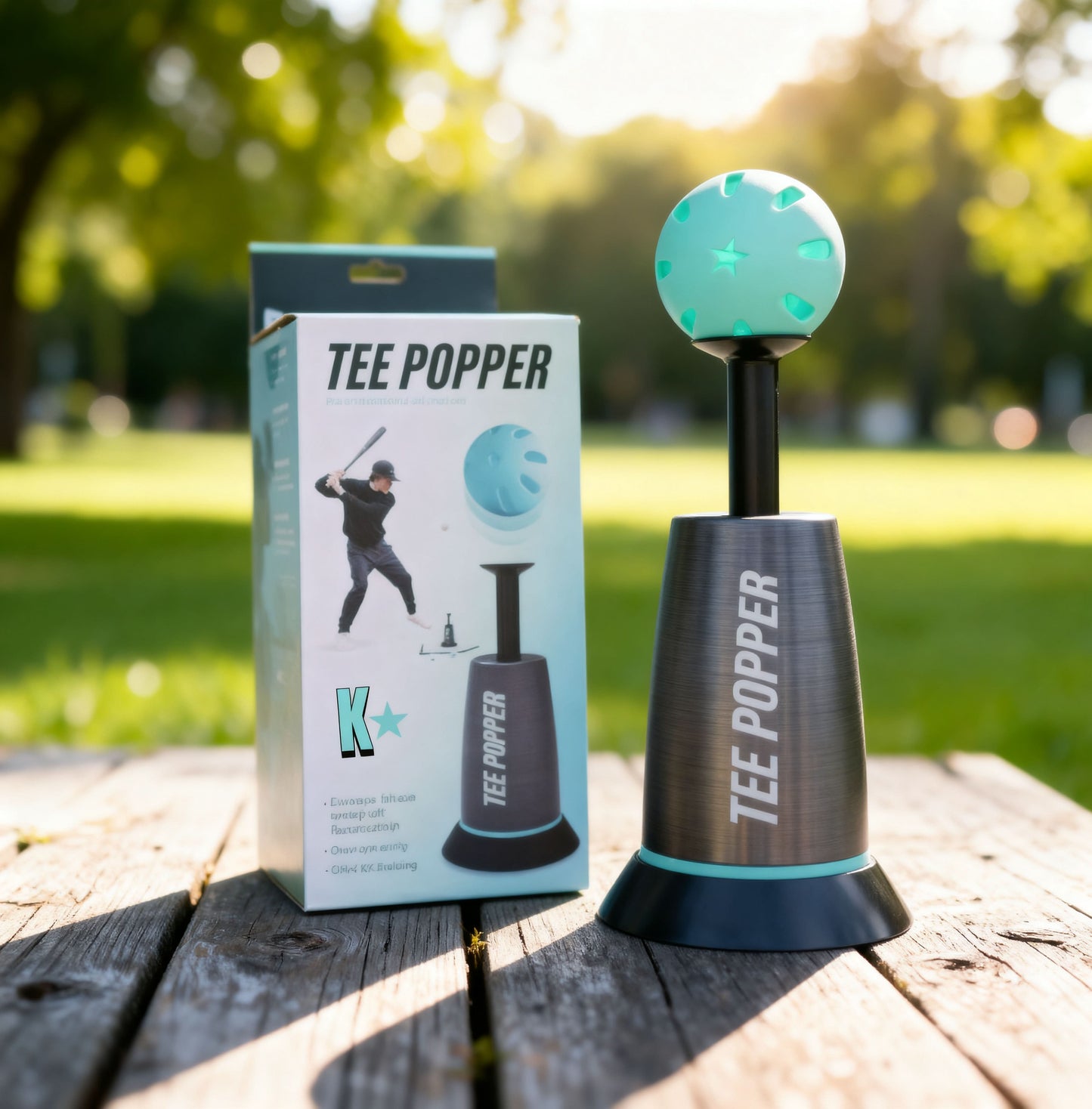 Frunild® Tee Popper  More Reps at Home. More Confidence at the Plate.