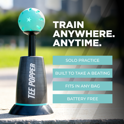 Frunild® Tee Popper  More Reps at Home. More Confidence at the Plate.