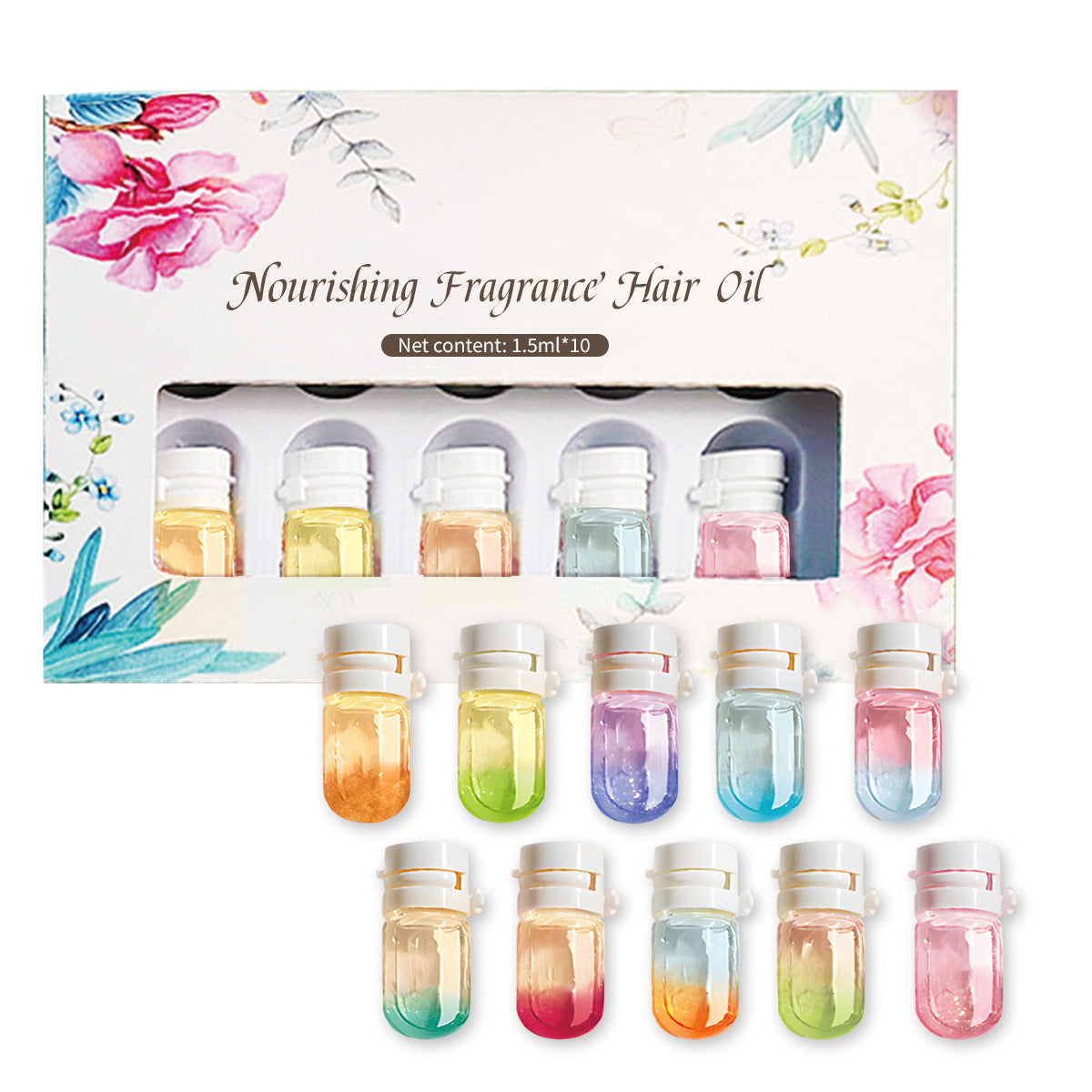 2-in-1 Avocado Hair & Perfume Oil – Collagen Repair Serum for Frizzy, Dry, Damaged, or Curly Hair