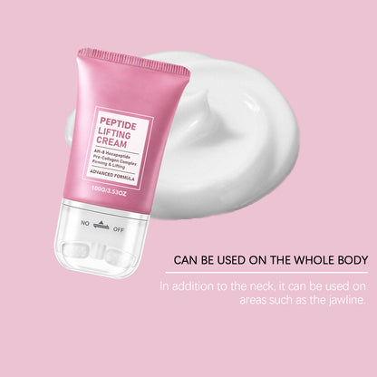 Peptide Lifting Roller Cream 🧴 Collagen and Hyaluronic Acid | Firms the neck, reduces wrinkles and double chin