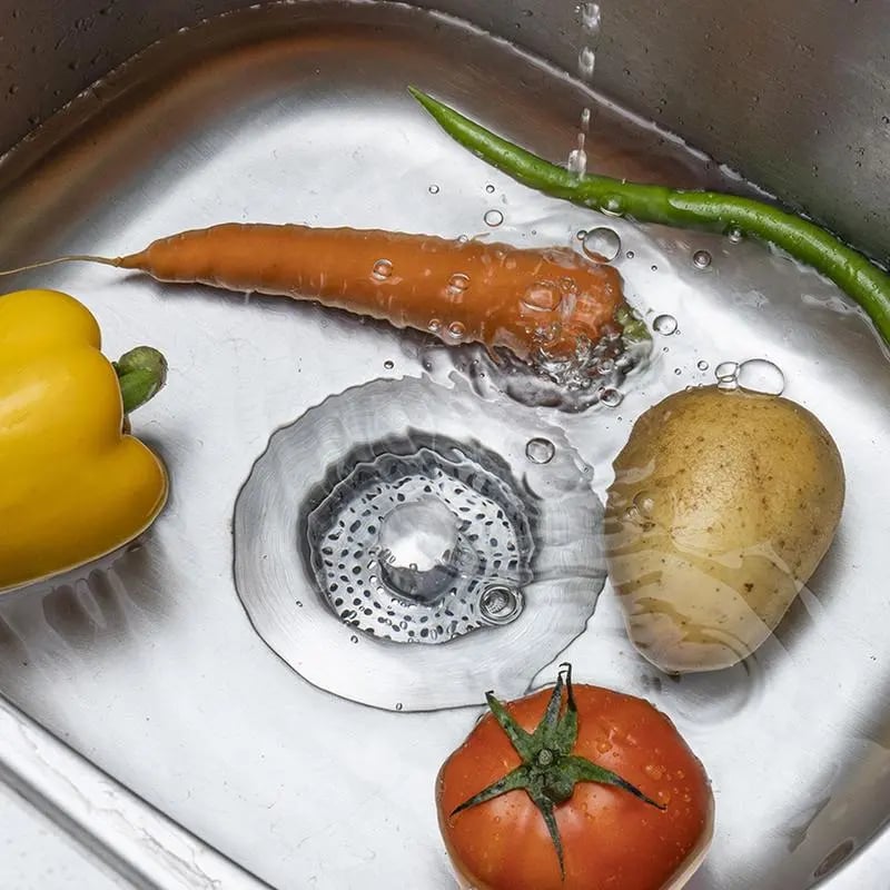 Multi-Functional 3 in 1 Kitchen Sink Strainer Stopper Filter Tool