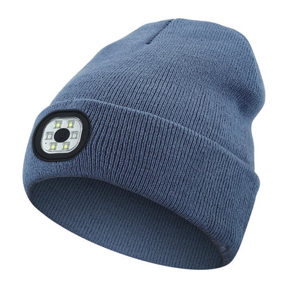 🎄LED Bluetooth Beanie Hat – Wireless Music Knit Cap with Light