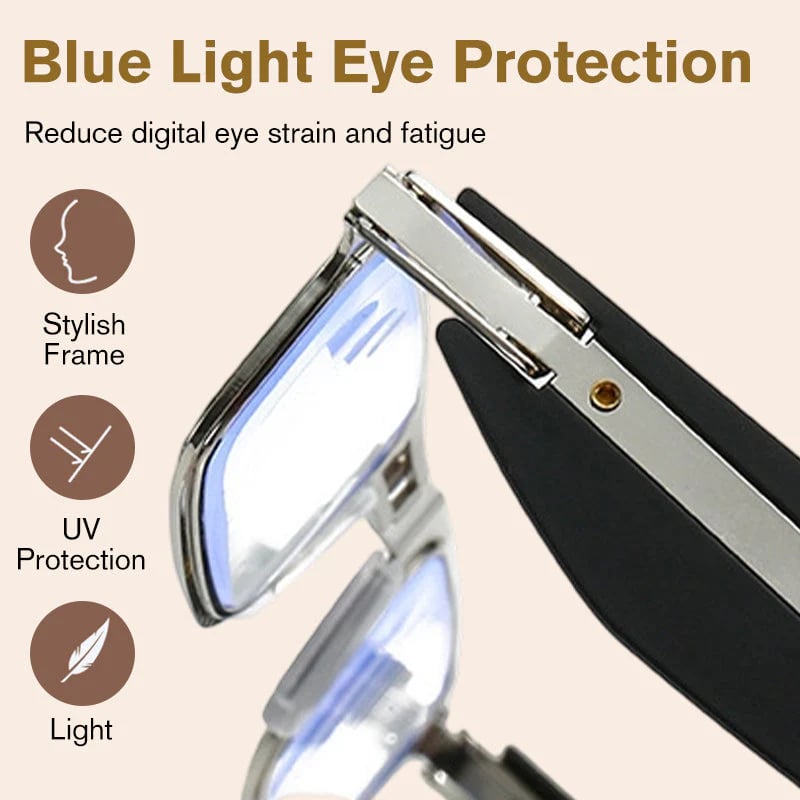 🔥 -Foldable Anti-Blue Light Reading Glasses with Case