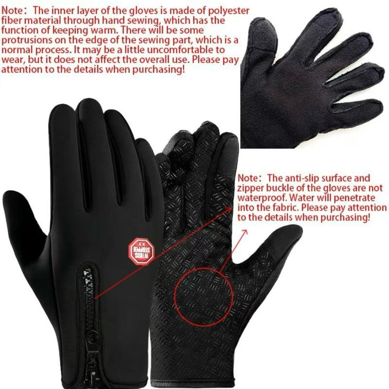 🔥Warm Outdoor Gloves – Windproof Touchscreen Full-Finger Gloves for Winter Activities