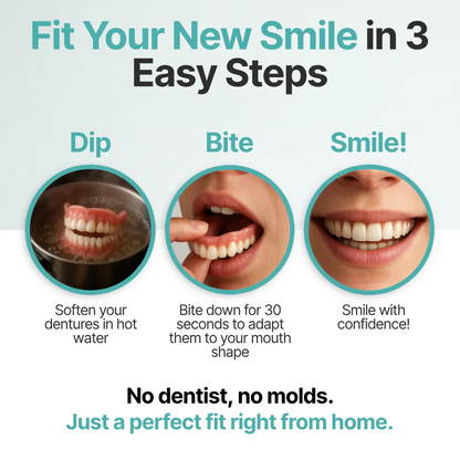 💖 🦷 KLENIMORE™ Custom-Fit Dentures ⏰ ENDS TODAY   70% OFF | Smile with Confidence