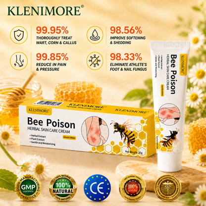 KLENIMORE-Smooth Step Bee Poison Foot Renewal Cream