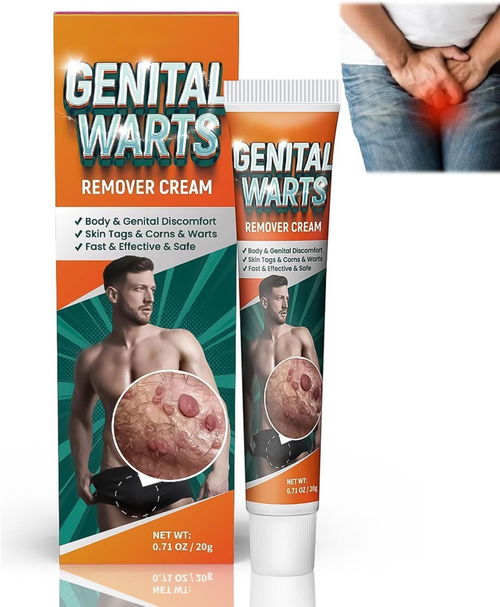 Wart Wart Remover Cream for Men Genital Warts Remover Effective Quick Action Wart Removal Cream for Skin Types