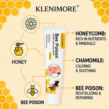KLENIMORE-Smooth Step Bee Poison Foot Renewal Cream
