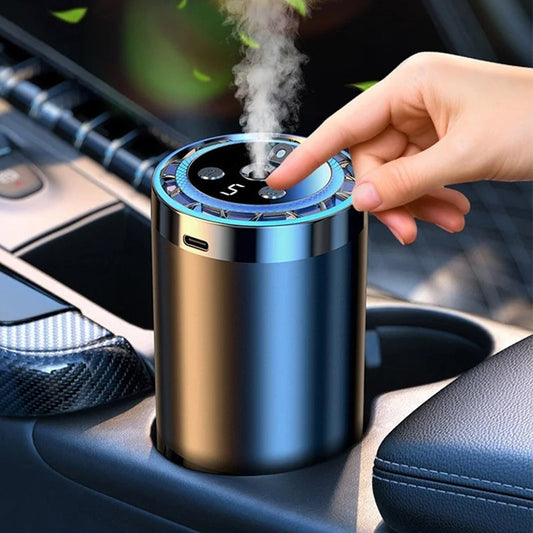 🚗Smart Car Diffuser Set with Light & Spray Modes🔥