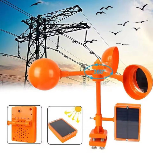 Bird Scare Reflector & Wind Spinner with Sound